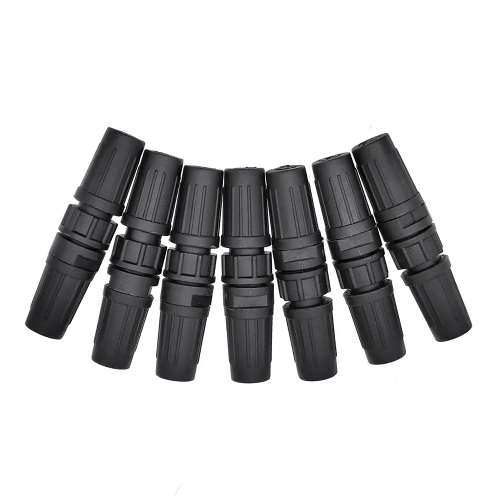 Zócalo de acoplamiento del conector de bayoneta PY07 Z108 - Paquete variado Conectores a tope de 2 pines a 7 pines 10 piezas(4P Bayonet 10pairs)