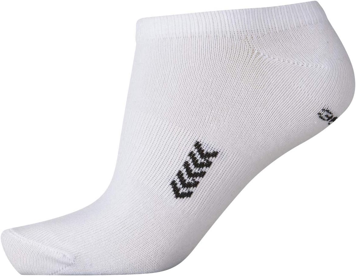 1x Hummel Ankle Socks Sneaker socks sport various colors, Size:8 (32-35), Color:white