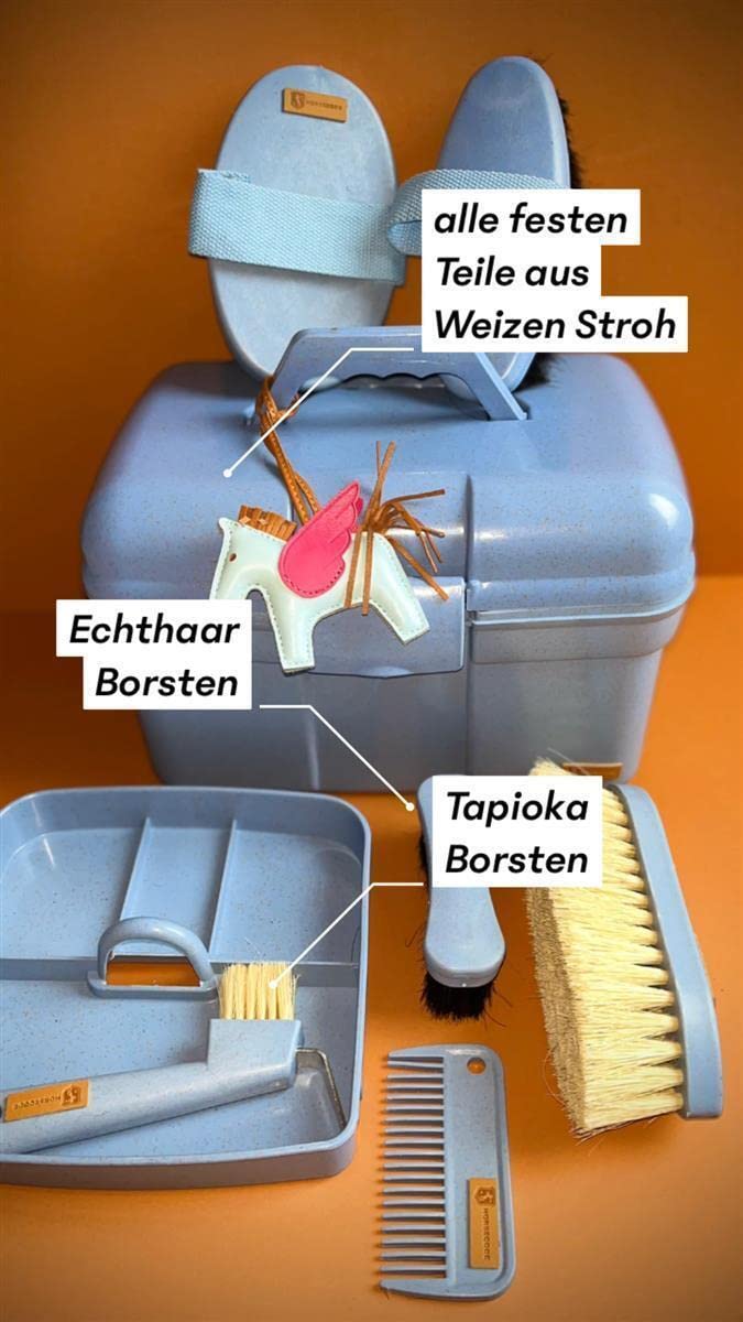 Putzbox mit Inhalt Nature Light Blue aus natürlichen Materialien