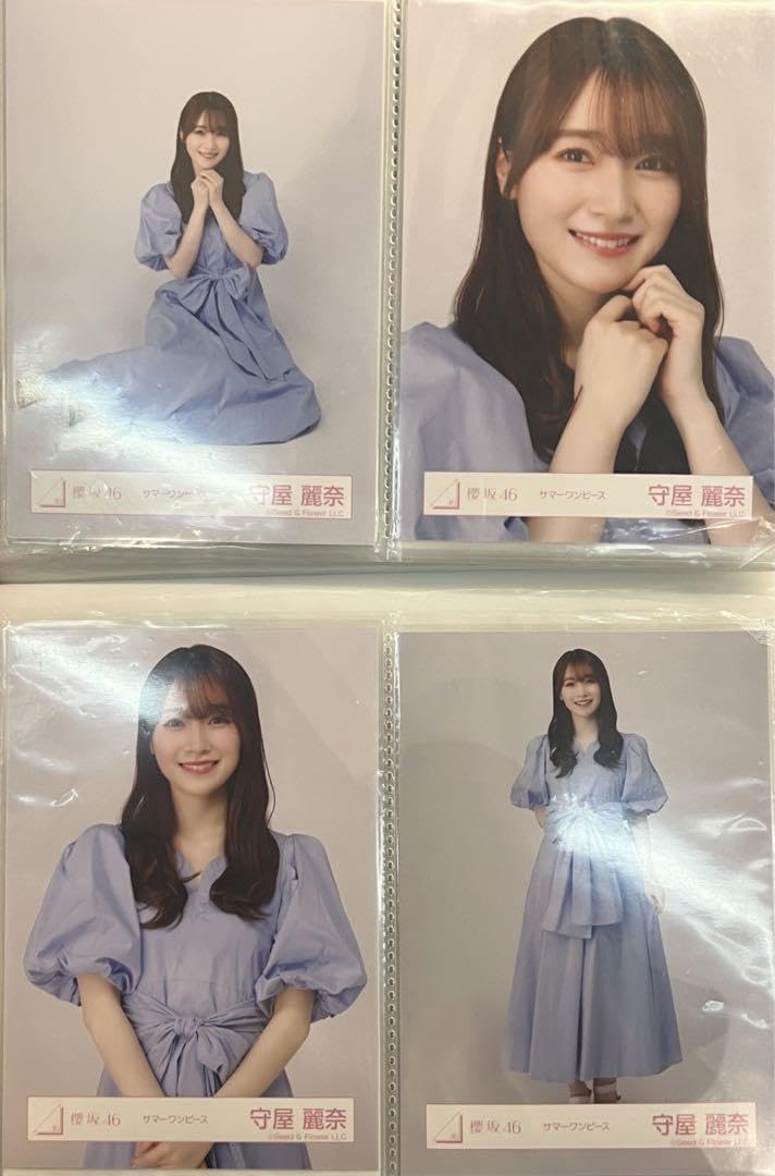 Amazon.co.jp: 櫻坂46 生写真 サマーワンピース 守屋麗奈 コンプ X