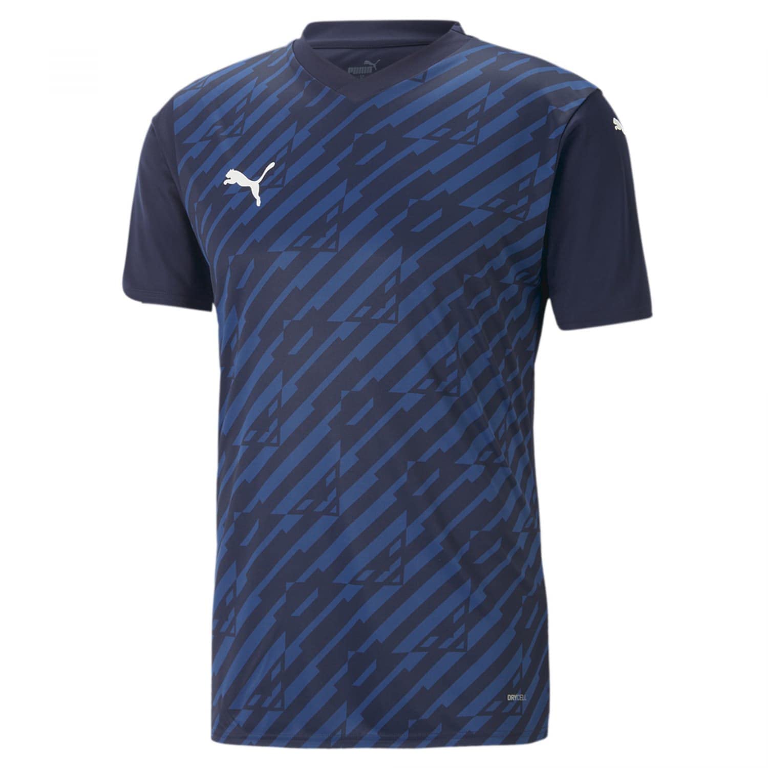 Puma Boys Blue Kids' Teamate Short-Sleeve Performance T-Shirt in Size 11 - 12 Years, Sports Direct
