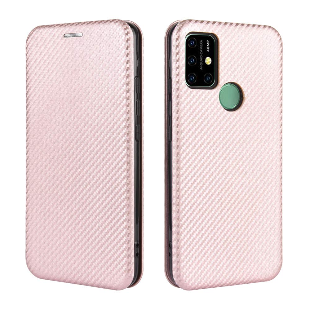 UMIDIGI POWER3　スマホ　本体+ケース Amazon.co.jp: Pelanty UMIDIGI Power 3 ケース 手帳型 炭素繊維
