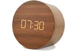 Wooden Alarm Clock for Bedroom: Timeless Design, Modern Functionality