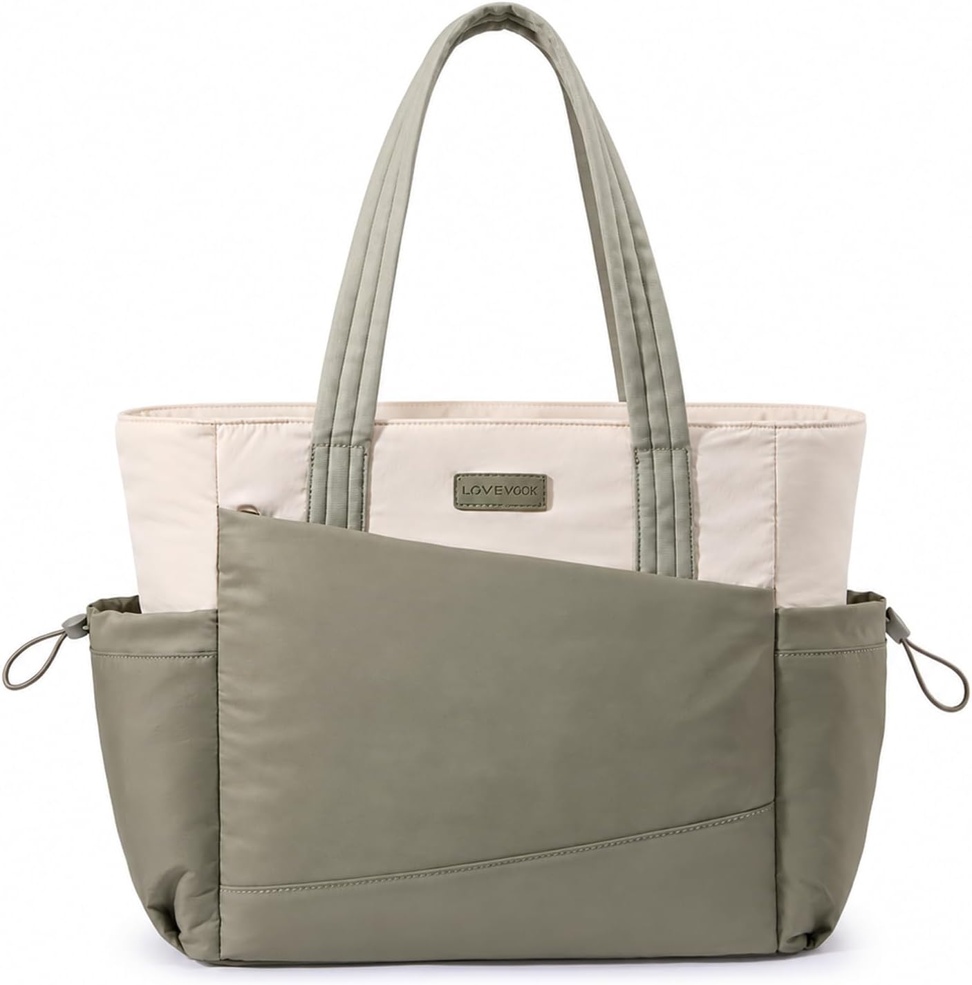 LOVEVOOK Travel Tote Bag for Women, Fits 15.6-Inch Laptop