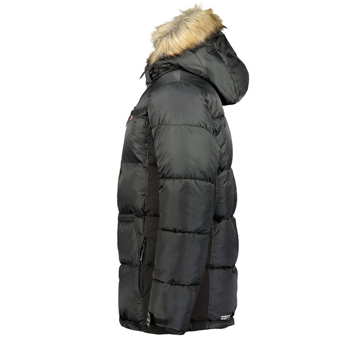 Geographical Norway Danone Men - Parka Hombre Otoño Invierno - Chaqueta De Abrigo Para Hombres - Chaqueta Rompevientos De Manga Larga - Rego Ide Para Hombres