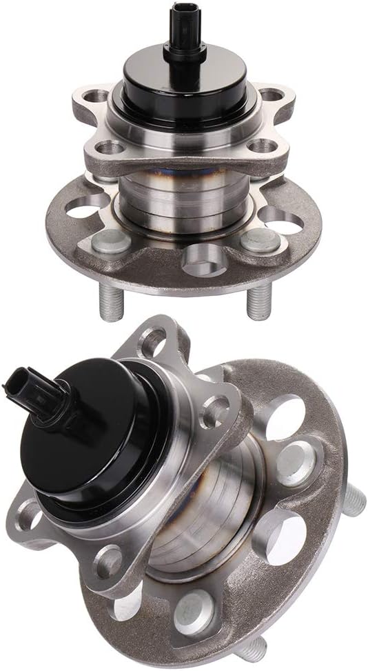 SCITOO 2 x Wheel Hub and Bearing Assembly Rear for 2006-2014 for Toyota for Yaris 512370 4245052060 42450-52060 42450 52060