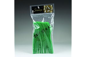 Maryland Plastic Full Size Christmas Forks | Green | Pack of 24