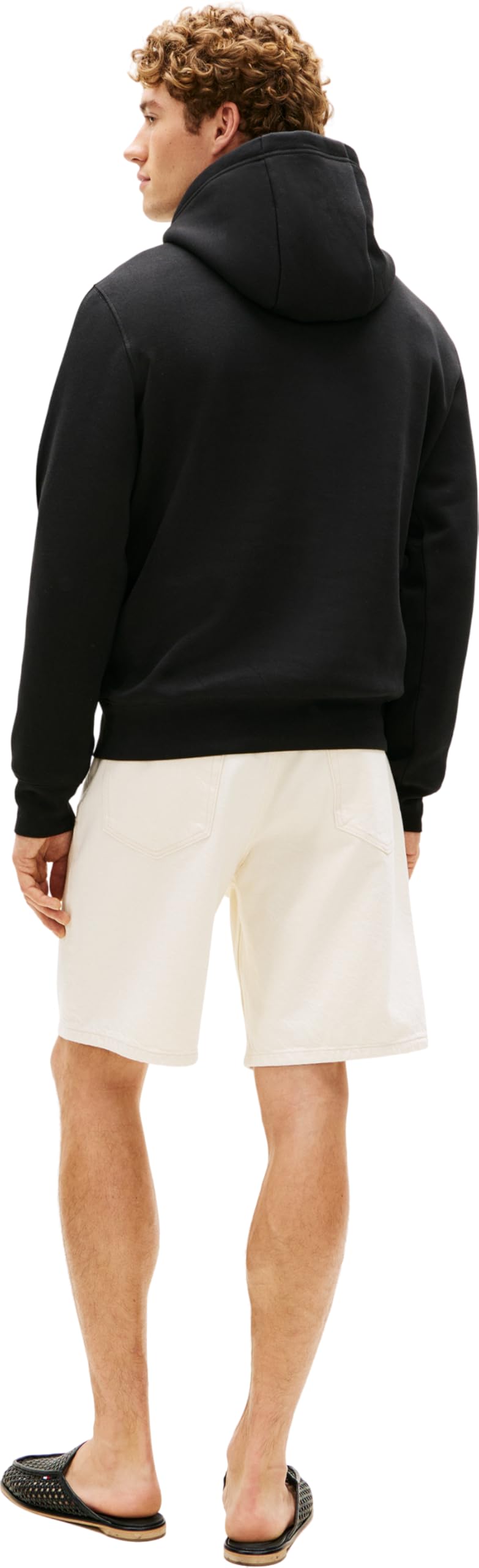 Tommy Hilfiger Brand Love TR Mono Stack Hoody Mw0mw42464 Felpa con Cappuccio Uomo (Pacco da 1)