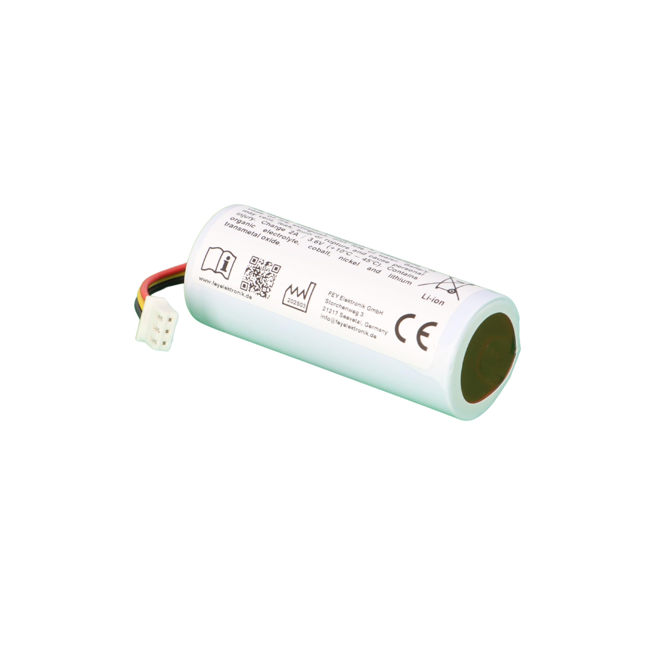 Notleuchtenakku LiFePO4 3,2V 3,8Ah XHP3 Anschluss