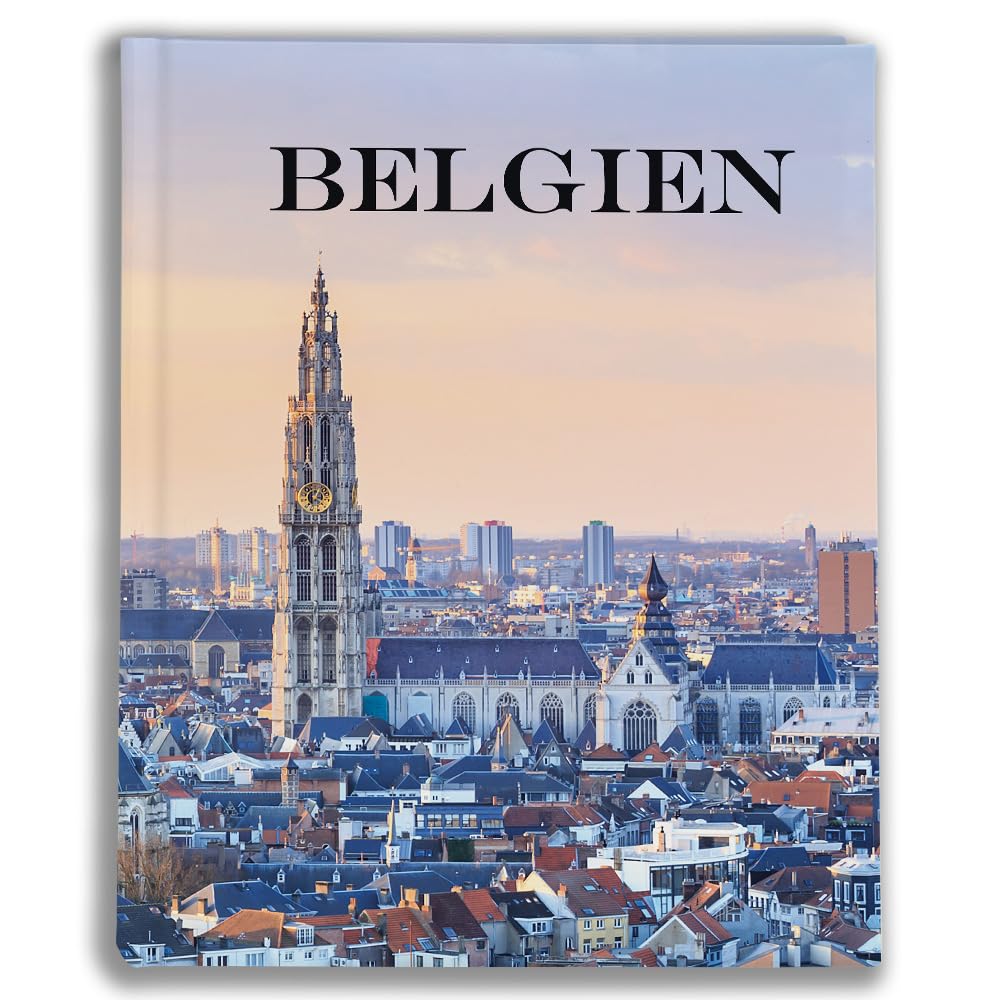 Urlaubsfotoalbum 15x21: Belgien, Fototasche für Fotos, Taschen-Fotohalter für lose Blätter, Urlaub Belgien, Handgemachte Fotoalbum