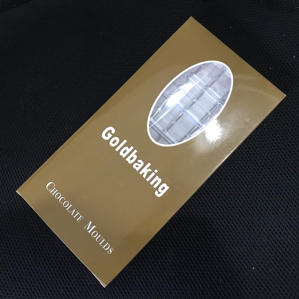 2-reihige Polycarbonat-Schokoladenform für selbstgemachte Schokoladenwerkzeuge (2407)