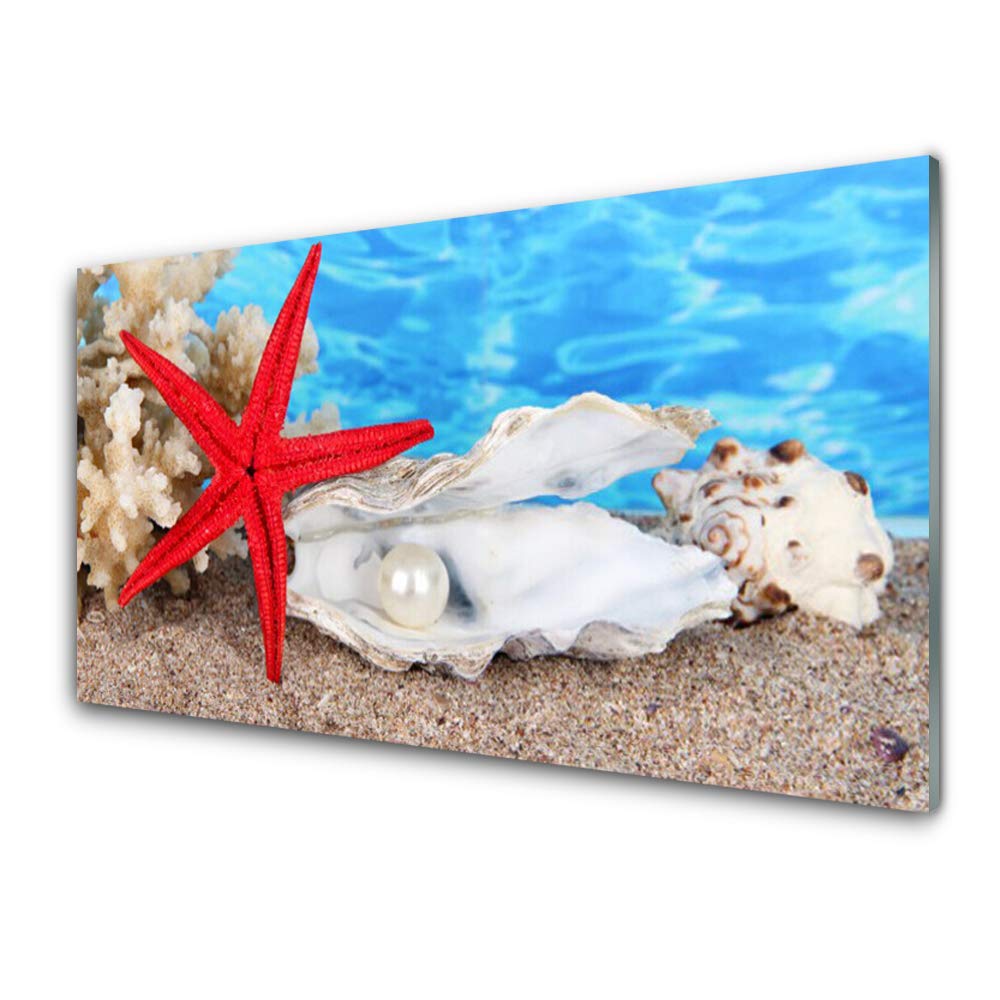 Tableau de mer nature Tulup en verre acrylique résistant aux chocs