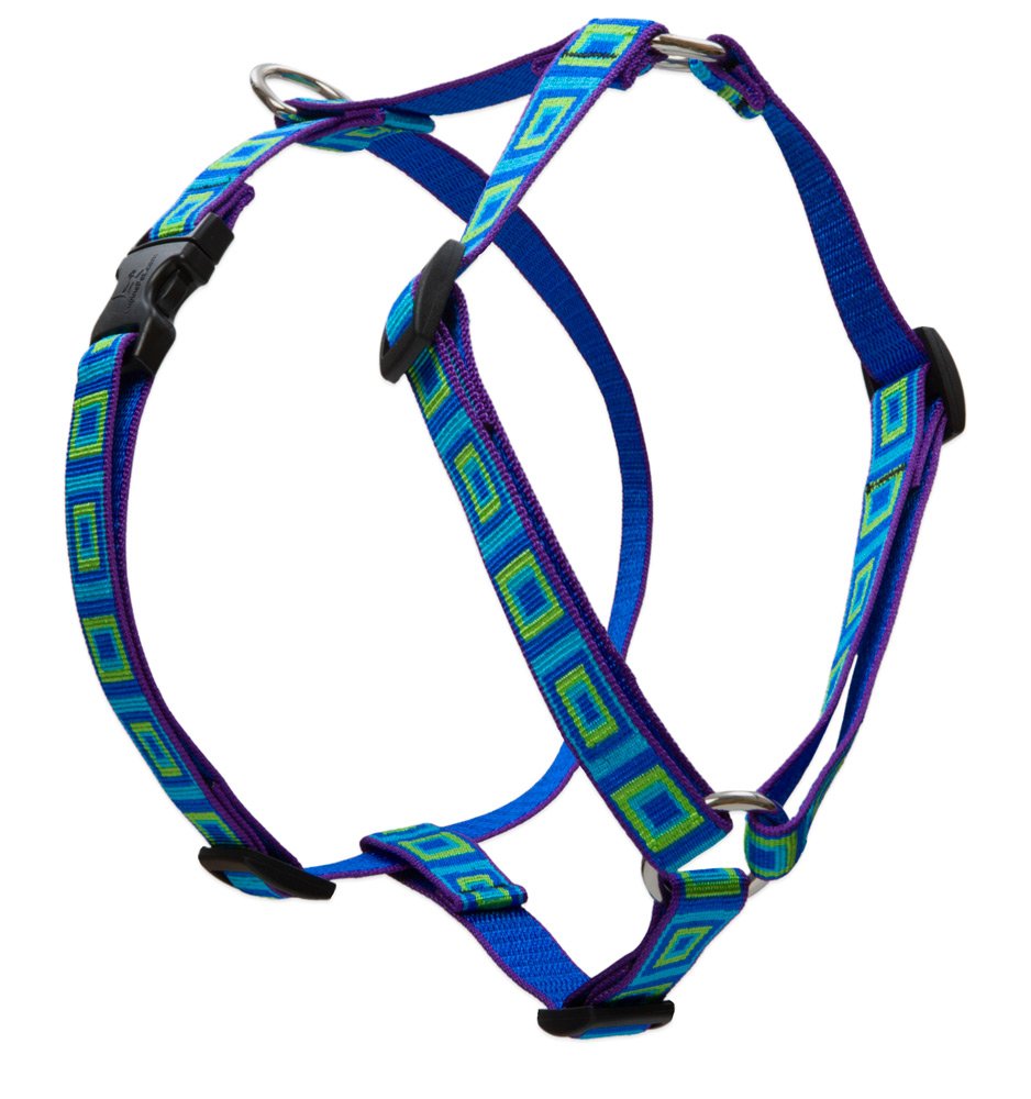 Harnais pour chiens de petite et moyenne taille Lupine sangle 3/10,2 cm réglable