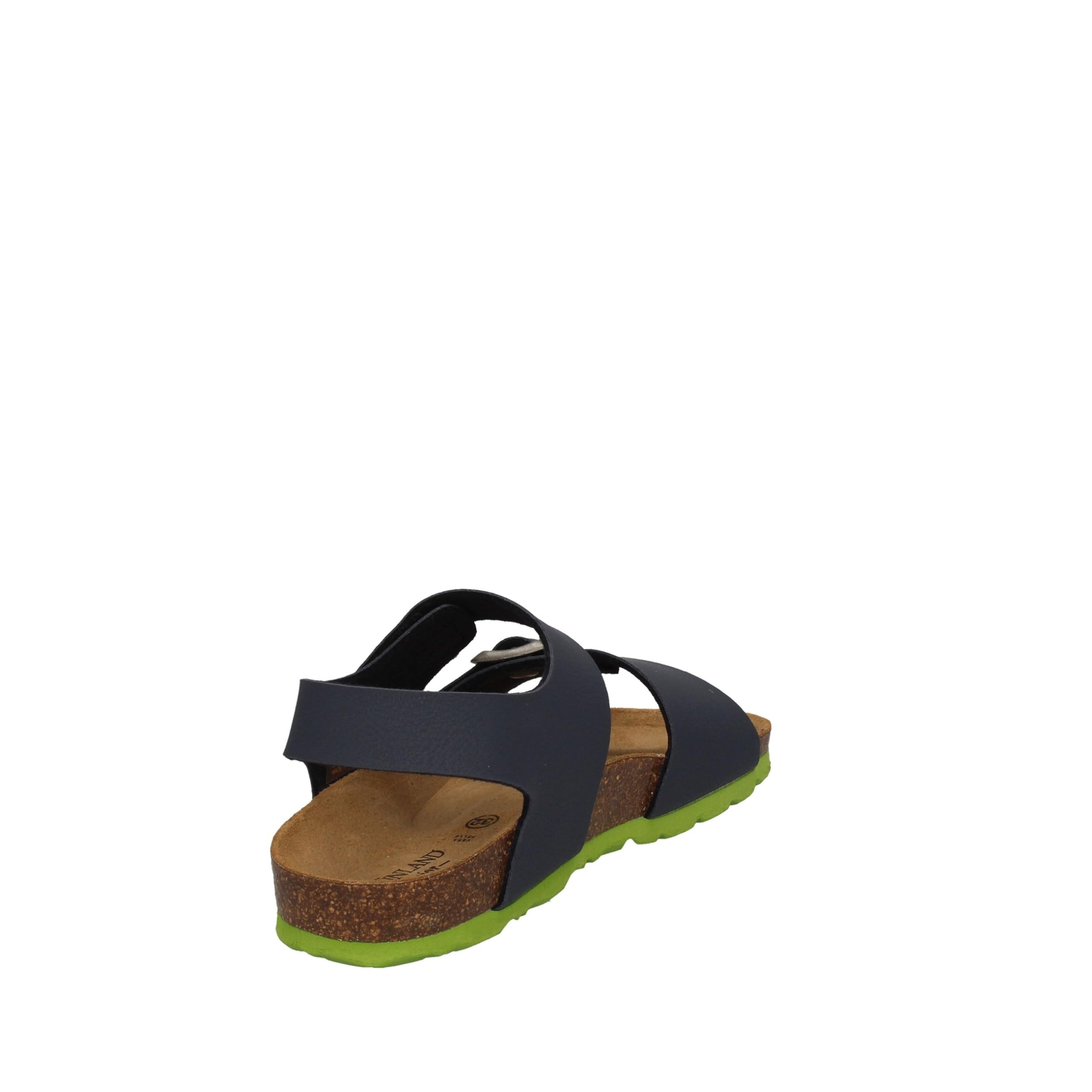 GRUNLAND JUNIOR SB0234 LUCE SANDALO BAMB. S. BLU-LIME 33