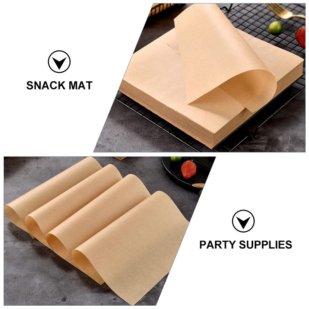 Cabilock 500fogli Carta da Forno Antiaderente Alimentare Carta da Forno per Hamburger Accessori da Cucina Dimensioni Contenute Facile da Riporre