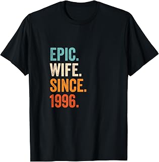 Epic Wife Since 1996 | 29th wedding anniversary 29 years T-Shirt
