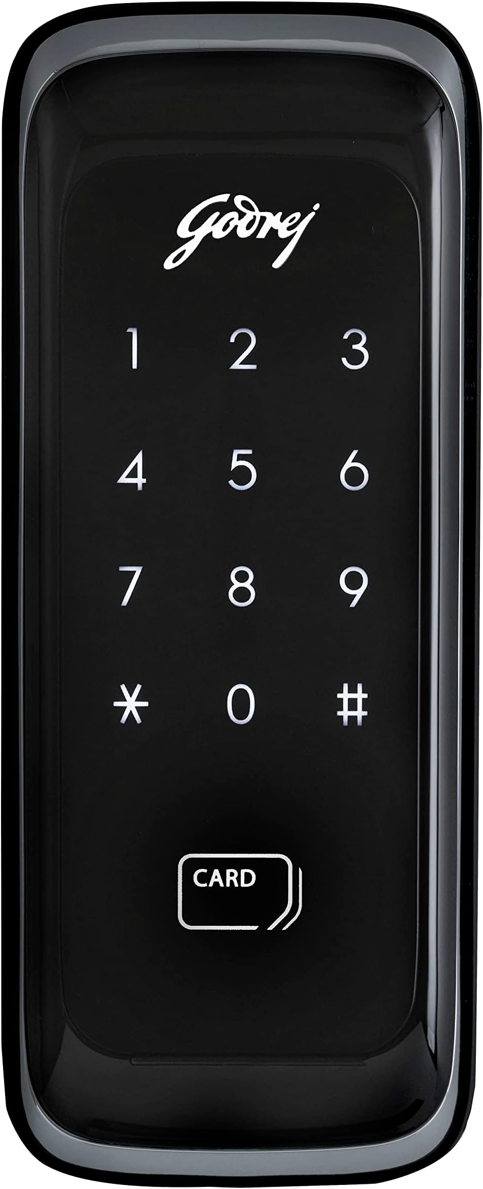 Yale YDR 4110 Biometric Fingerprint Digital Door Lock (Rim Lock), Black