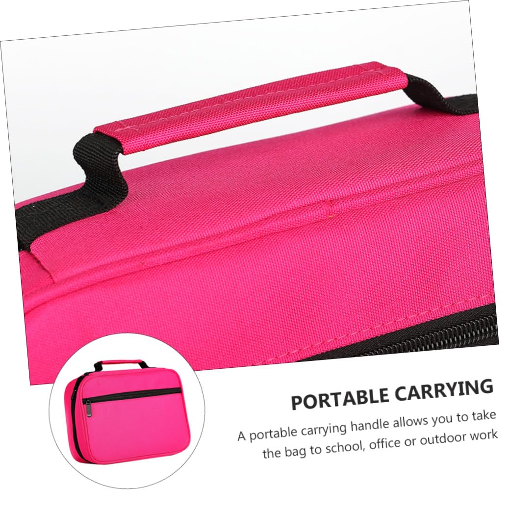 OSALADI Estuche para Lápices De Gran Capacidad Bolsa para Rotuladores y Bolígrafos Asa Organizador De Dibujo para Estudiantes y Artistas Clase o Estudio