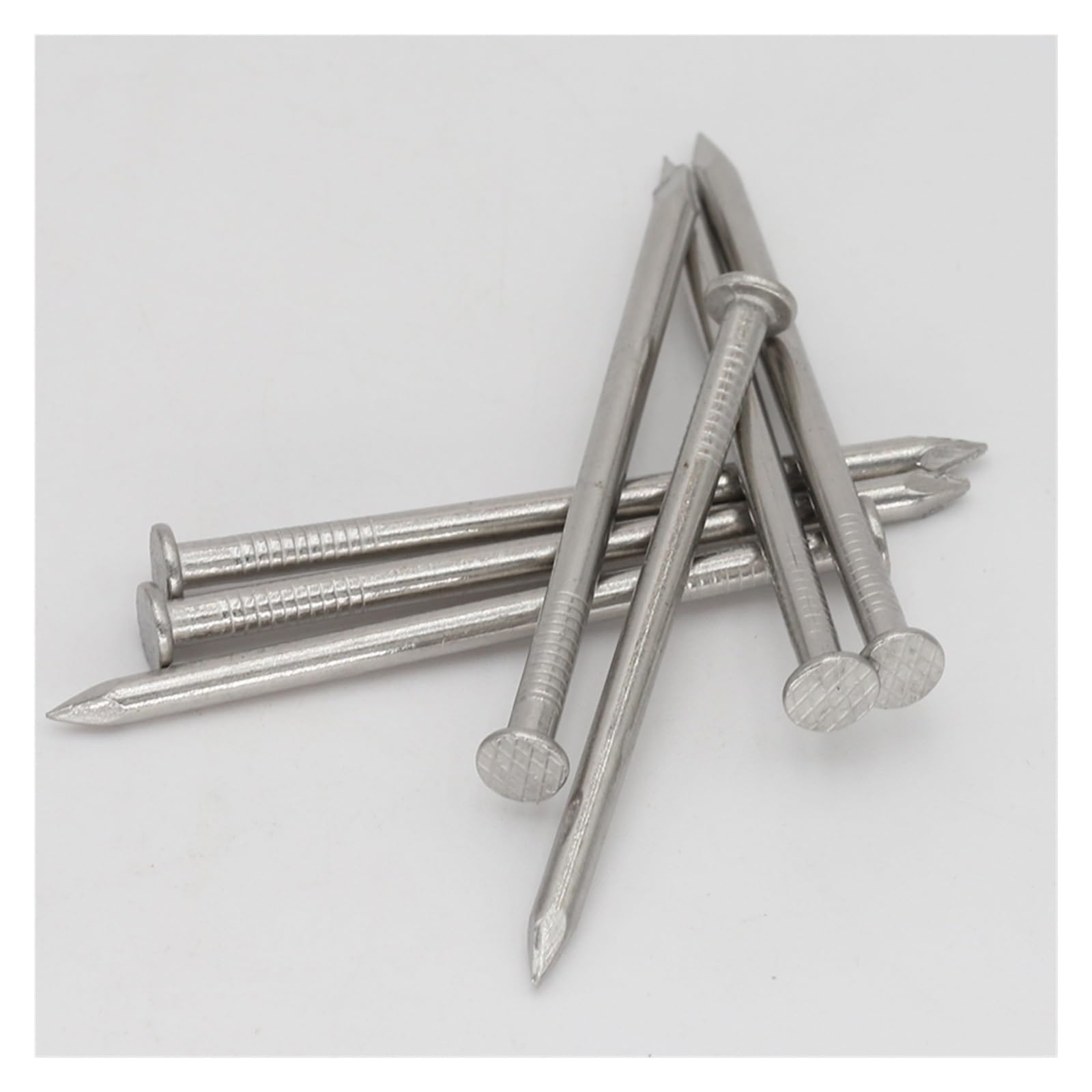 Clavos para tapicería de cabeza plana, Clavos de acero inoxidable 304 for hormigón, for techo, suelo y pared, varios tamaños, paquete de varias unidades(27mm)