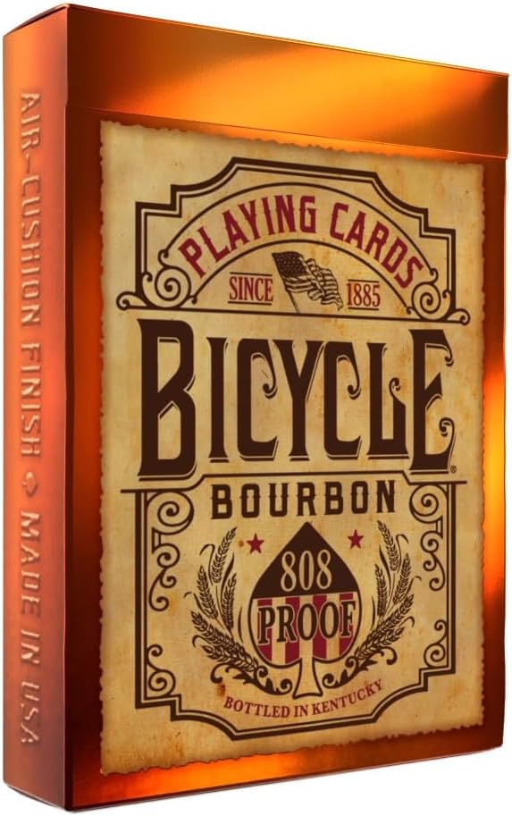 Bicycle Bourbon Poker Size Standard Index Playing Cards