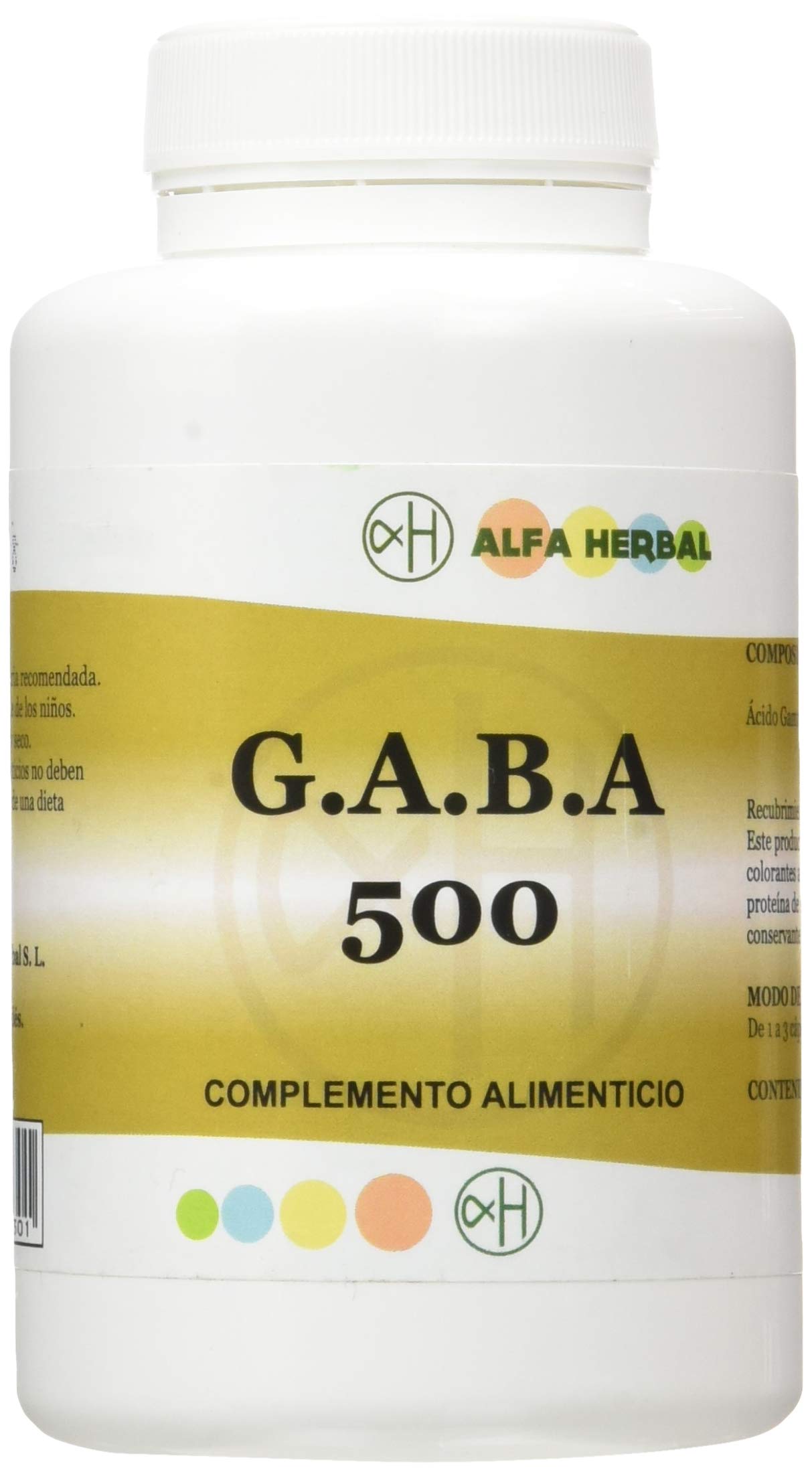 Gaba 500Mg. 120Cap. 500 g