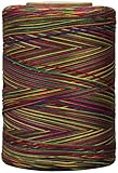 Coats: Thread and Zippers Star Mercerized Cotton Thread Variegated, Over The Rainbow