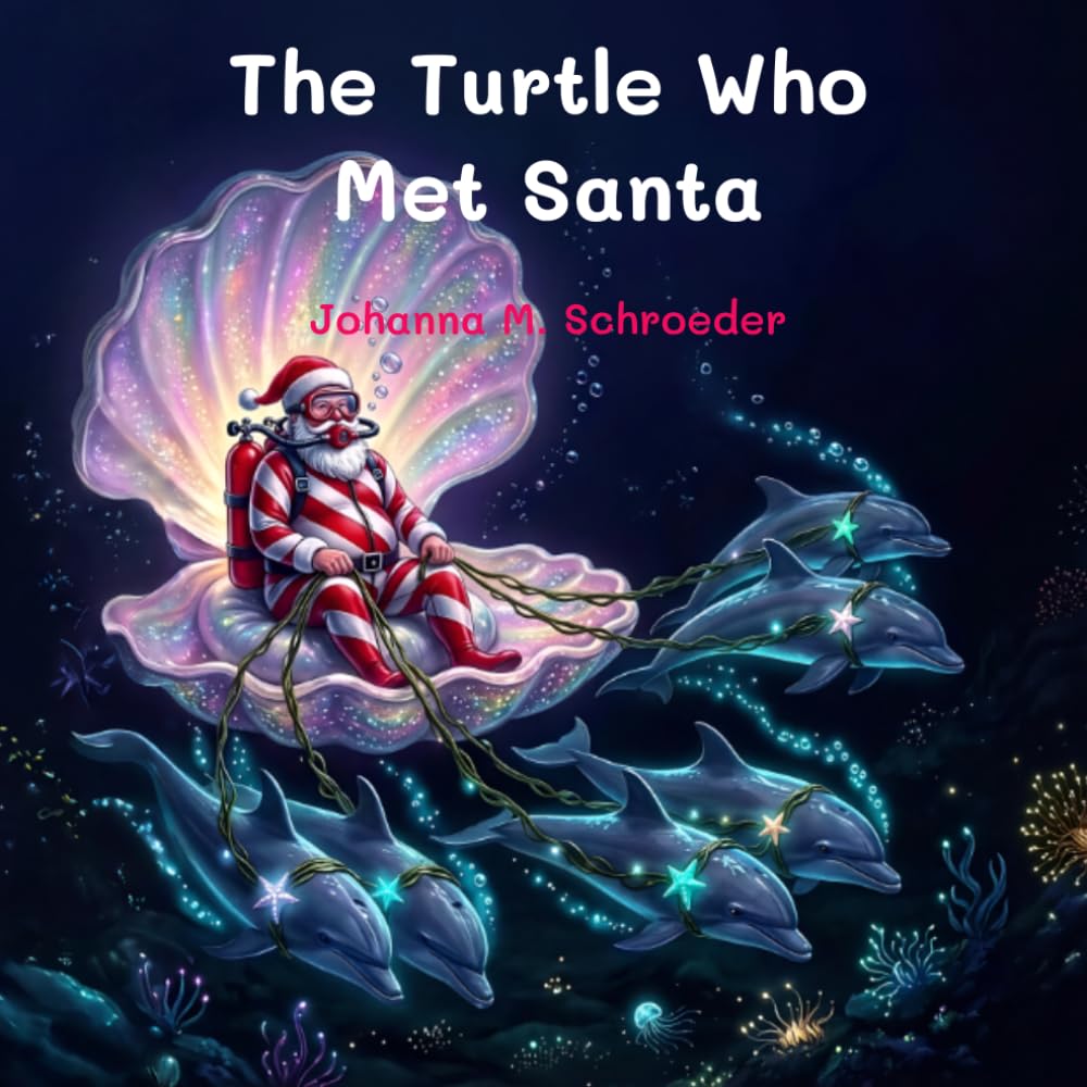 The Turtle Who Met Santa: Book 12 of the 12-part ocean adventure series "The Turtle Who…" (Paperback – US Edition) ("The Turtle Who..." (US) Children's Picture Book Series)