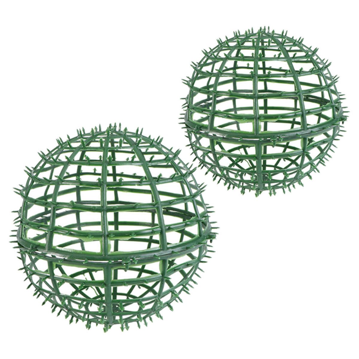 Supporto per Palline di Fiori Fai da Te 2 Pezzi Gabbia di Supporto Topiaria 30+20 CM in Plastica Riutilizzabile Cornice Decorativa Floreale per Matrimoni e Arredamento Casa e