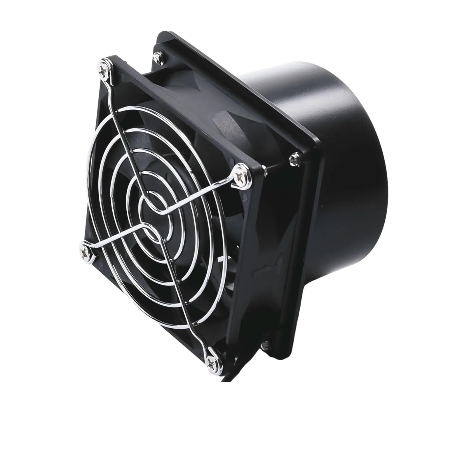 Kxjqbm Fan Plus 6M Pipe Exhaust Fan, Smoke Absorber Fume Extractor Fan Pipe Duct Exhuast 8X8 Cm Usb Adjustable Speed Exhaust Pipeline(Fan Plus 6M Pipe)