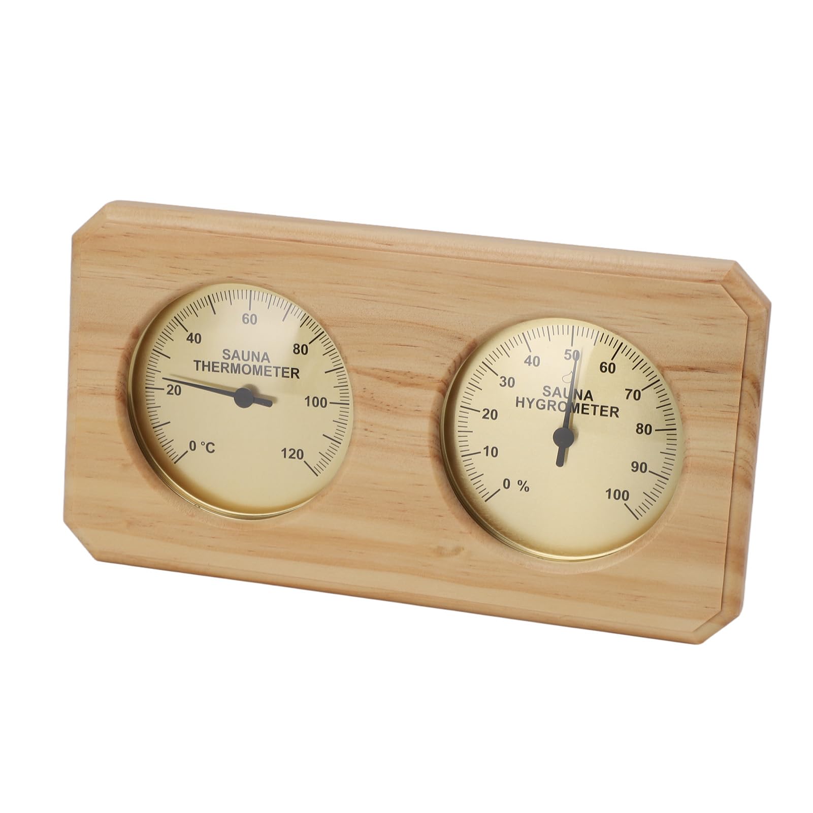Termometro Igrometro per Sauna in Legno 2 in 1, Misurazione della Temperatura 'Umidità, Termometro per Interni, Indicatore di Umidità per Hotel, Sauna, Camera da Letto