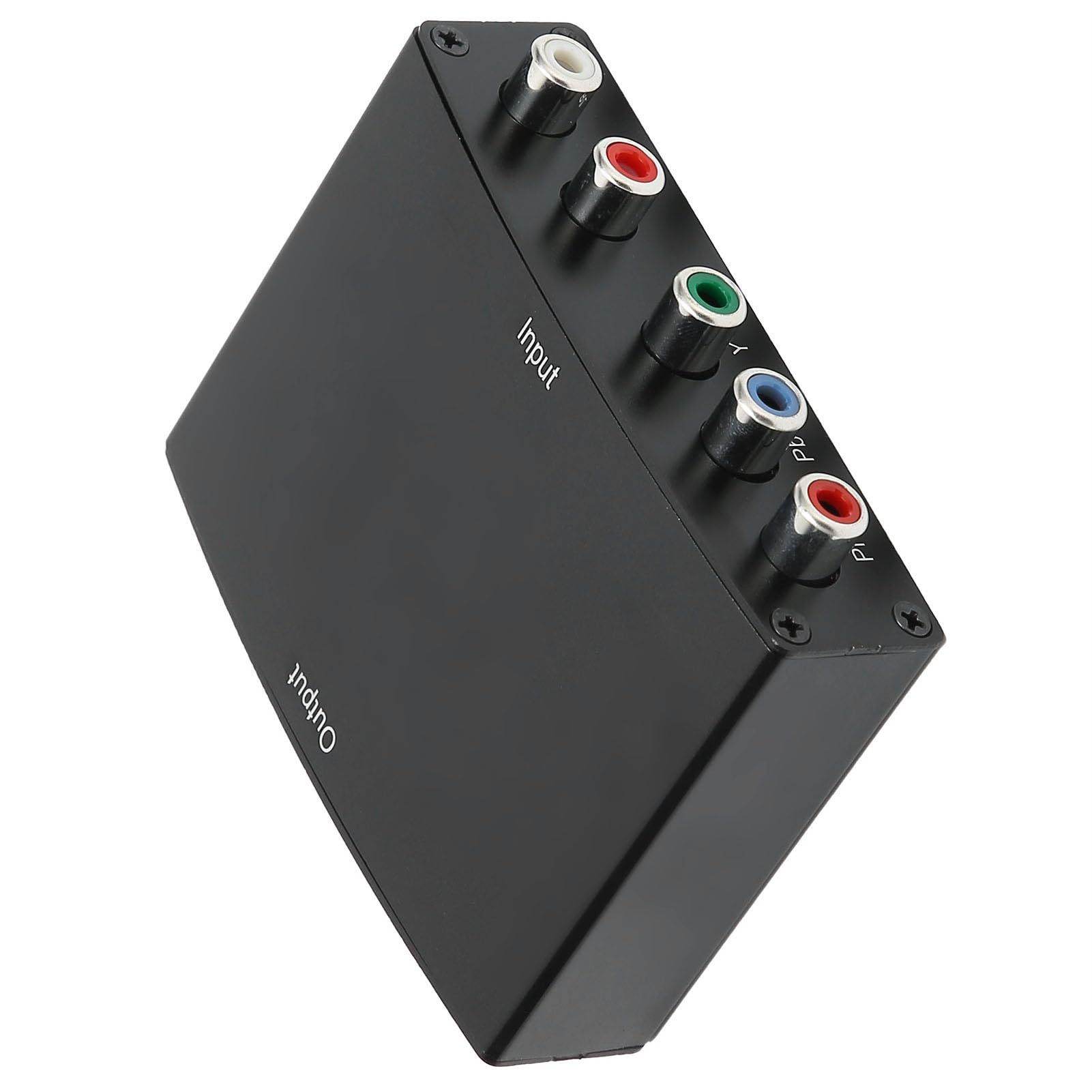 Annadue Convertitore YPbPr a HDMI, Supporta L'adattatore Convertitore Audio Video 1080P per DVD a Monitor e Proiettore HDTV (Spina europea)