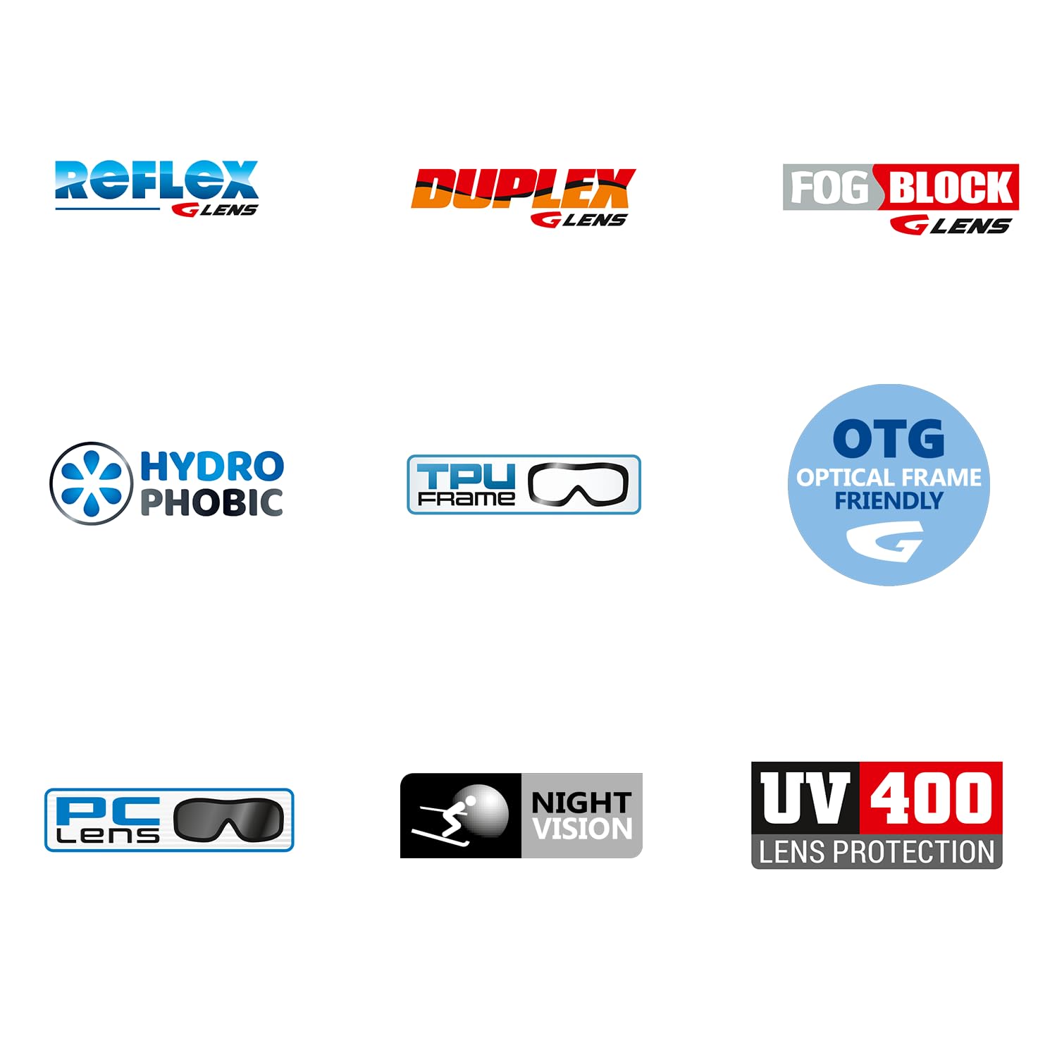 GOG Skibrille FURY für Ski & Snowboard, Magnetic Lens, UV400 Schutz, Antifog Doppelglas, Verspiegelte Polycarbonat-Linse Kat. 2, Hydrophobe Beschichtung, Flexibler TPU-Rahmen, inkl. Etui