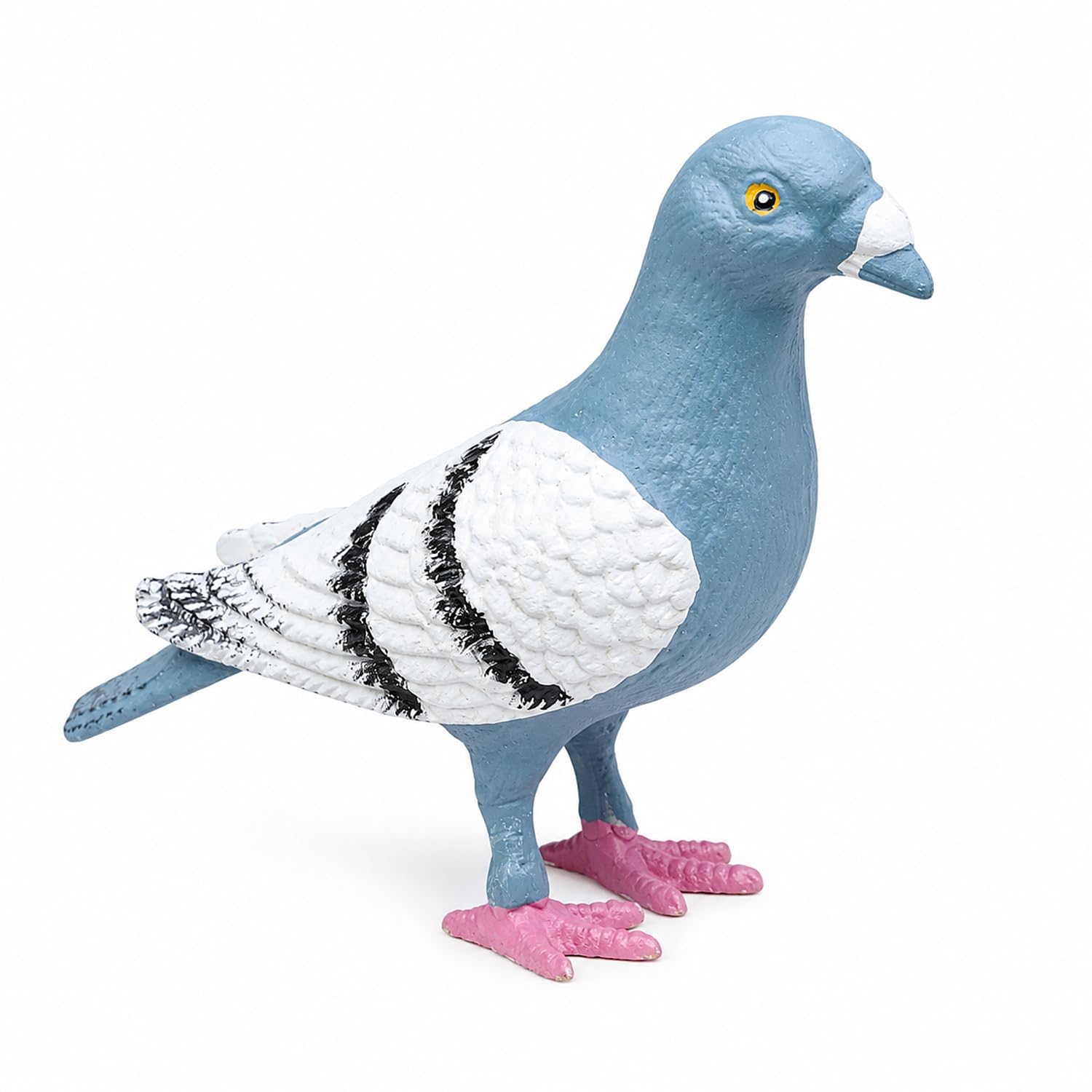Fyne-Finds Multicolour Cast Iron Pigeon & Dove Garden Ornament Wildlife Figurine Outdoor Patio Lawn Display Home Landscape Accent Sculpture (Pigeon)