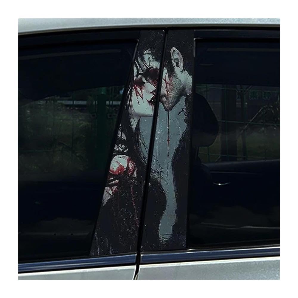 Autocollants de pilier B de voiture pour un look unique lors des rassos auto