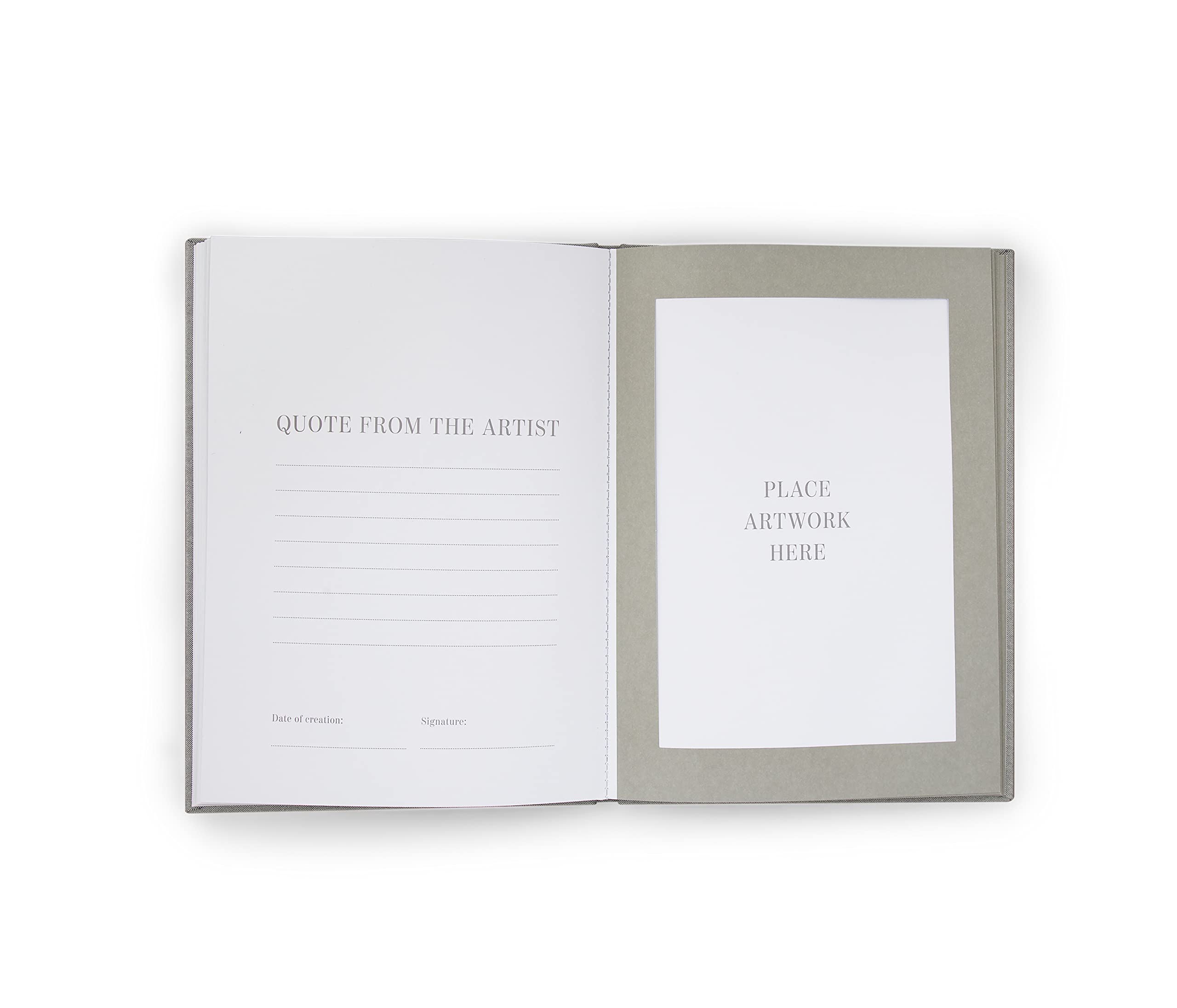 Amazon.co.jp: PRINTWORKS Frame book, Great Art - Grey [プリント