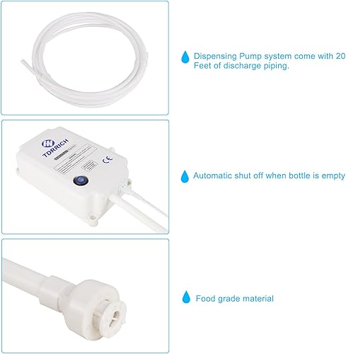 Miniatura 3 de Bomba de agua potable ajustable de velocidad de 110 V, 30 W, 5 galones, 60 PSI, velocidad 2950 flujo, 2 L, enchufe americano, grado alimenticio,