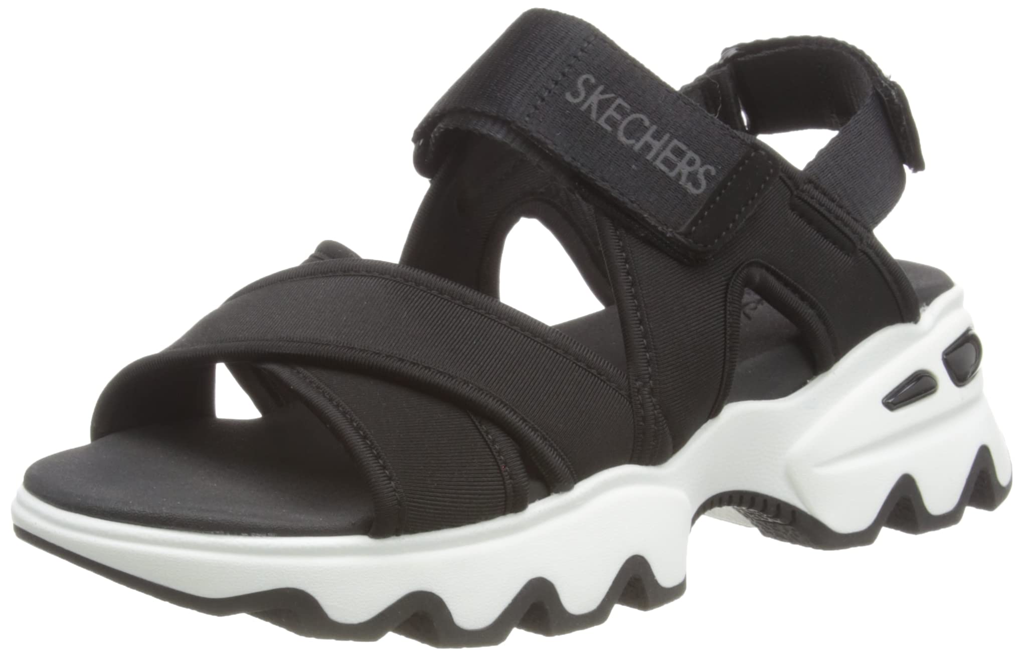 Skechers-BIG LUG-Womens Fashion Sandals-119710-BLK-BLACK UK2 (B0B9BRJVXB) Amazon Price History, Amazon Price Tracker