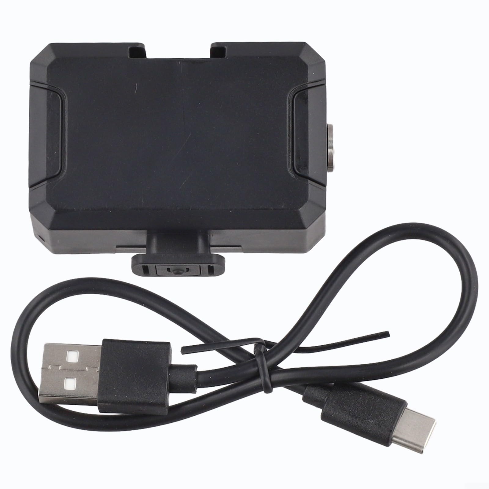 Lumière LED compacte pour Insta360 X5, IPX8 étanche pour la plongée, lumière claire et uniforme en PC, améliore les photos dans des conditions de faible luminosité, noir