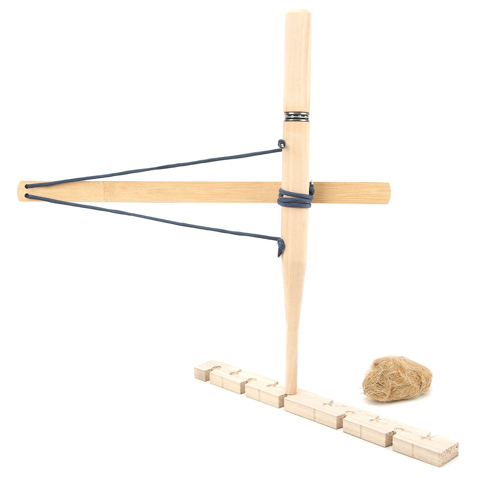 Tyenaza Single Vesion Emergency Gear Props, Outdoor Bow Drill Tools Portable Gear Friction Fire Starter