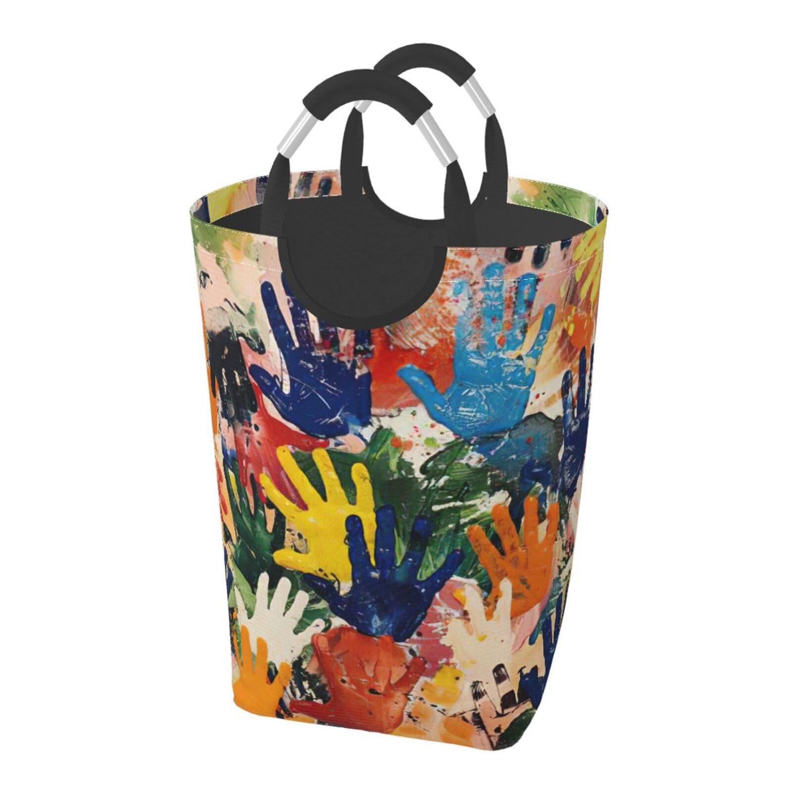 Panier à linge pliable en tissu résistant pour éliminer le désordre