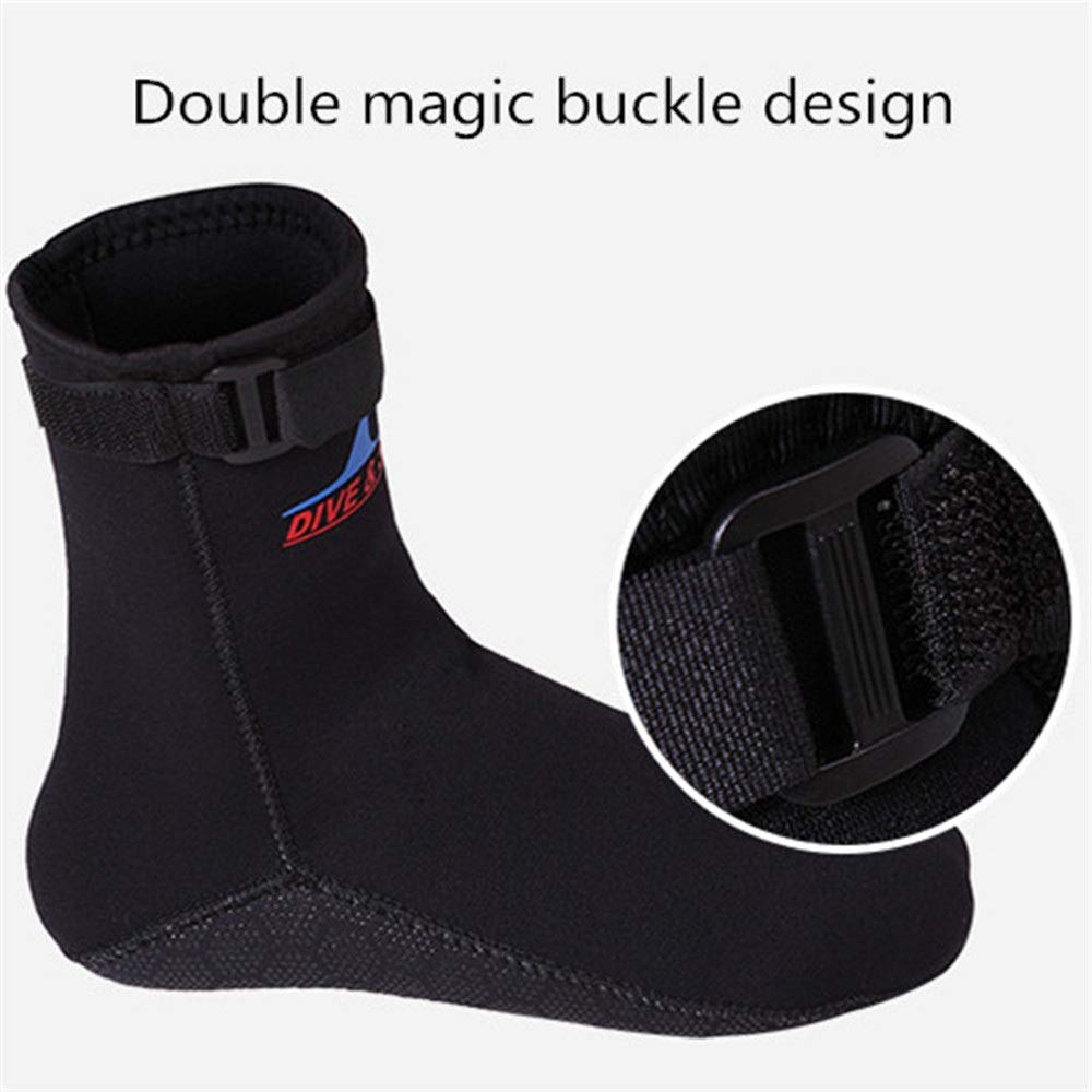 Calzini per Immersione Calzini da donna impermeabili antiscivolo for immersioni e snorkeling 3 mm per Snorkeling Nuoto Surf