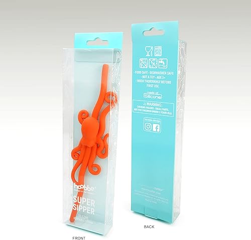 Miniatura 10 de Hoobbe Pajita de animales reutilizable de silicona para niños, divertida y linda para fiestas en la piscina, fiesta de cumpleaños, fiesta bajo el