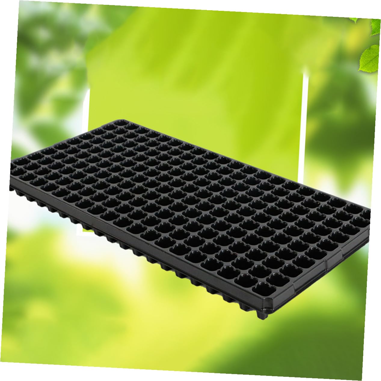 Keimschalen Aus Kunststoff Mit 200 Zellen 5 Stück Anzuchtplatten Für Garten Und Hobby Leicht Belüftet Wurzelfäulehemmend Pflanztabletts Für Terrasse Und Zimmergewächshaus