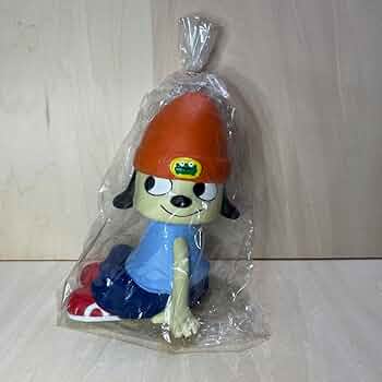 パラッパラッパー スーパージャンボぬいぐるみ 貯金箱 2001年製 タグ付き パラッパラッパー スーパージャンボぬいぐるみ 貯金箱 2001年製