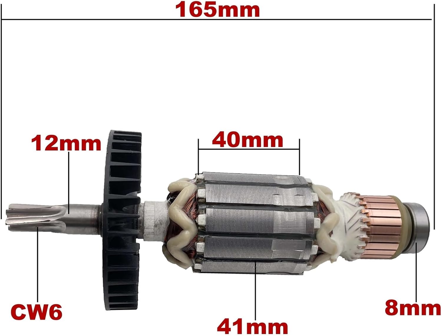 AC220V-240V Armature Rotor Anchor Replacement for Rotary Hammer HR4002(Armature Pro)