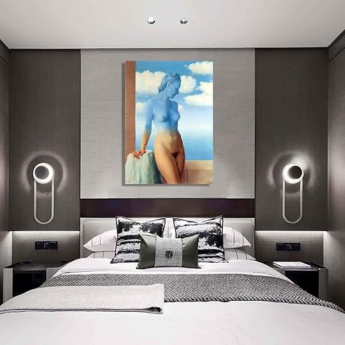 Miniatura 2 de Póster en lienzo de Rene Magritte, magia negra, impresión para decoración de sala de estar, lienzo para pared, cuadros para dormitorio, decoración