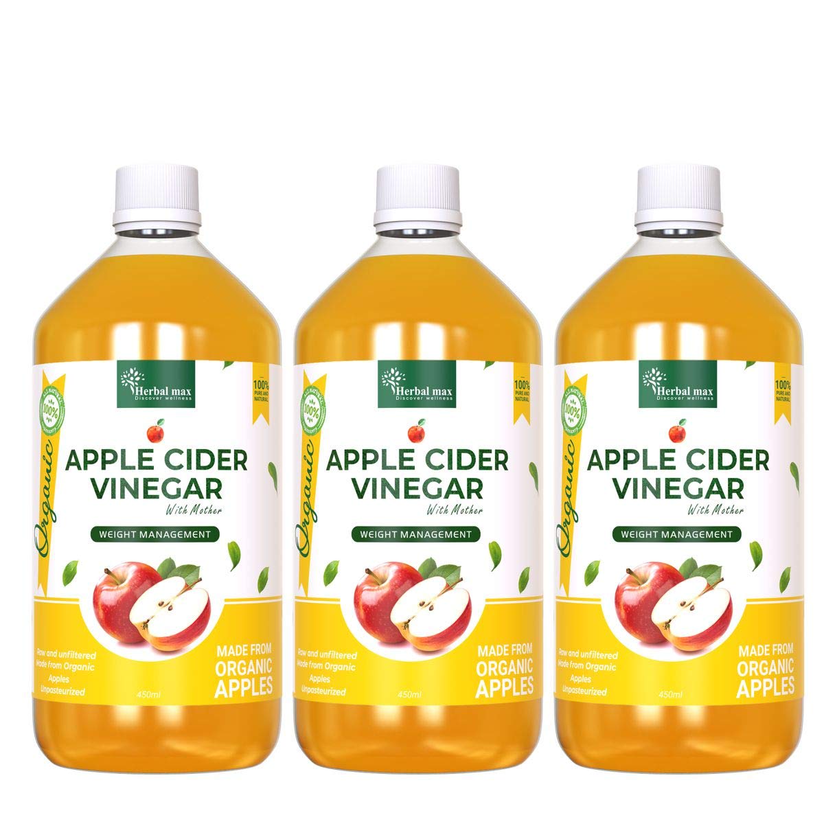 See full amazon price history chart for Herbal max Apple Cider Vinegar With Mother Vinegar,Raw,Unfiltered And Undiluted-450 Ml(Pack Of 3) Herbal max Apple Cider Vinegar With Mother Vinegar,Raw,Unfiltered And Undiluted-450 Ml(Pack Of 3) (B084Q8B1N3) Amazon Price History, Amazon Price Tracker