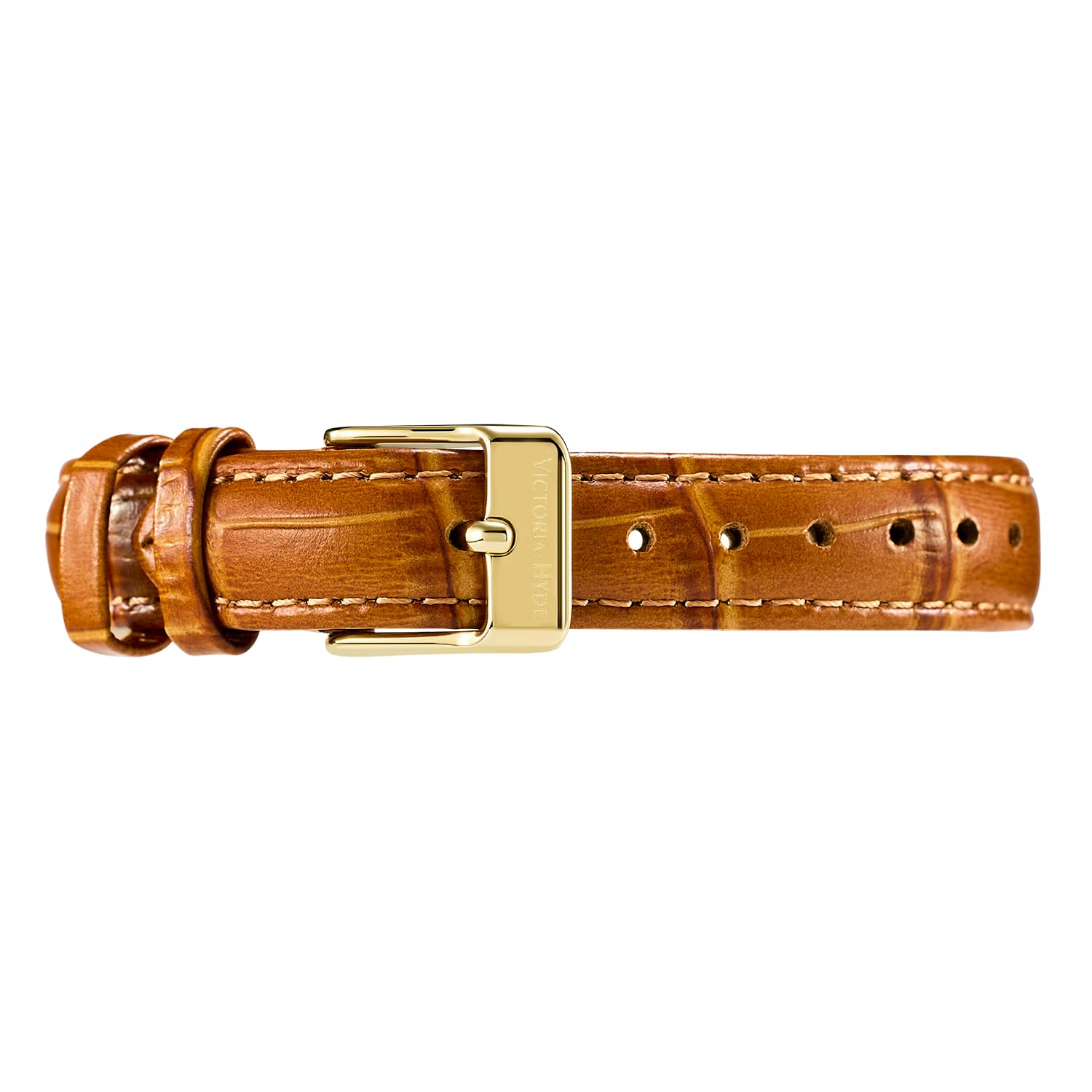 VICTORIA HYDE Klassisches Quadrat Damenuhr mit römischen Ziffern Vintage Armbanduhr Rechteckige Uhren Damen mit mit Edelstahl- oder Lederarmband