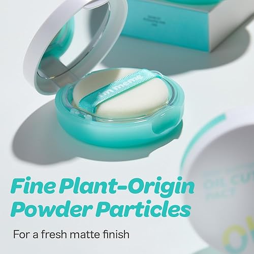Miniatura 5 de I'M MEME Compact - Oil Cut Pact  Polvo fijador coreano en polvo compacto para efecto difuminado, absorbe el sebo, polvo de maquillaje, compacto