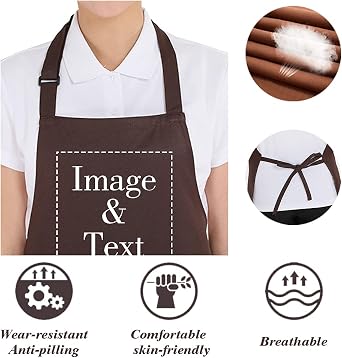 Customized apron Personalized apron LOGO apron can add photos